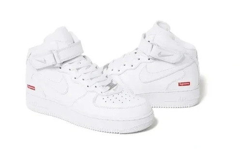 Supreme nike air force mid - supreme,